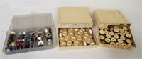 (3) Boxes of Sewing Bobbins - Vintage Boxes of