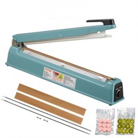 1 VEVOR Impulse Sealer 16 inch, Manual Heat Seal