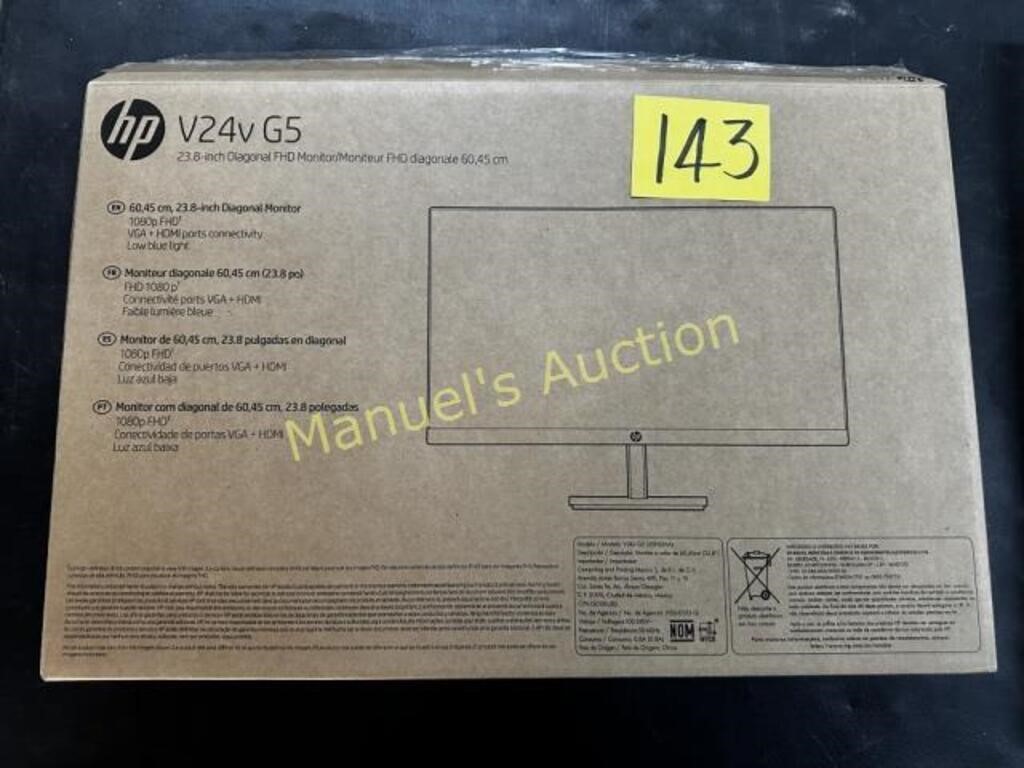 24" HP MONITOR