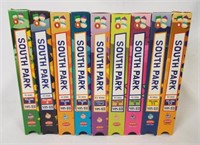 (9) VHS South Park Series Video Tapes - Closed