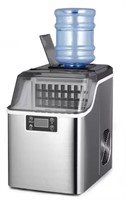 1 JEREMY CASS 9.9 in. 44 lb. Portable Ice Maker