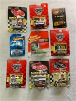 Lot of Nascar Cars