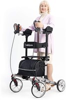 OasisSpace Upright Walker  Supports 300 lbs  Gray