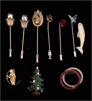 Brooches, Pins & Inuit Pin