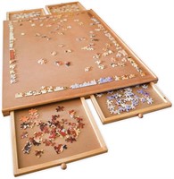 Jumbo Puzzle Tray  Wood  1500 Piece Storage