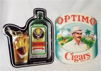 Jägermeister Tin Sign - OPTIMO Cigars Tin Sign