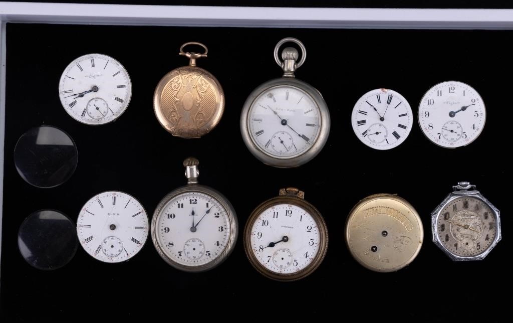 Antique Pocket Watches for Parts & Restoration