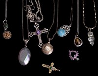 Sterling Silver Necklaces & Pendants