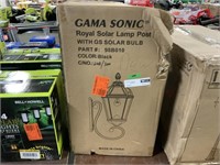 Gama sonic royal solar lamp post /solar bulb