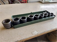 Impact socket set