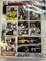 Dale Earnhardt 7” Winston Cup Wins” Postage Stamps