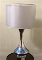 Table Blue Speckled Lamp 29H