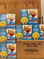 Organic Snack Bars Apple 133g x7 CS/6