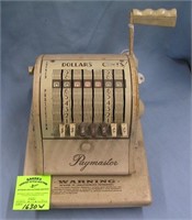 Vintage Paymaster check writing machine