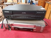 2 vcr players
