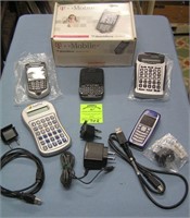 Group of modern electronic devices