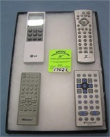 Group of appliance remote controls