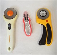 Fiskars & OLFA Rotary Cutters & Small Scissors