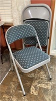 Card Table Chairs Padded Seats (4)
Meco