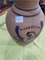 POTTERY VASE - SIGNED