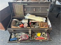 Machinist Metal Toolbox and Tools 20” x 9” x 14”