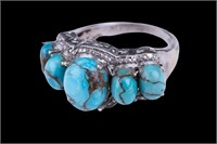 Sterling & Turquoise Ring