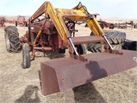 DAVIS MODEL 102E TRACTOR W/BUCKET & PTO, ENGINE