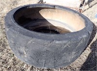(2) RUBBER TRACTOR TIRES