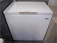 SMALL WOOD CHEST FREEZER WITH BASKETS 32"WIDE