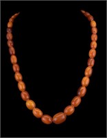 Baltic Amber 14K Vintage Necklace