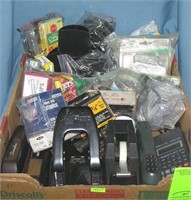 Large box of stationery items