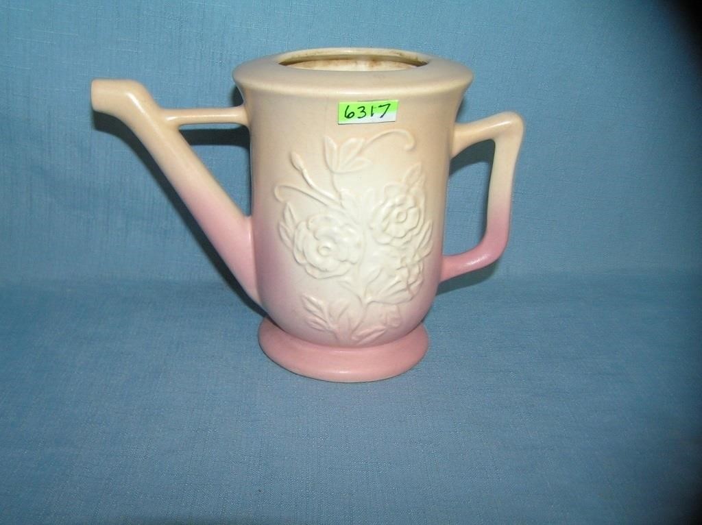 Early American art pottery pitcher