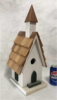 Church Birdhouse Copper Steeple