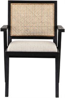 $150 Cane and Wood Dining Chair (1)