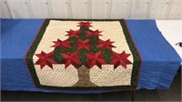 8 Point Star machine pieced & quilted pocketed