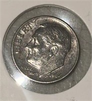 1964-D ROOSEVELT DIME (90% SILVER)