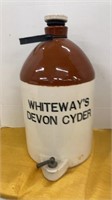 Vintage - Jug Crock - Whiteways Devon Cyder- 17
