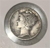 1925 MERCURY DIME (90% SILVER)