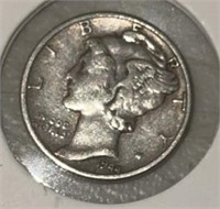 1944 MERCURY DIME (90% SILVER)