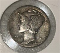 1944-D MERCURY DIME (90% SILVER)