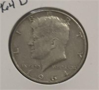 1964-D KENNEDY HALF DOLLAR