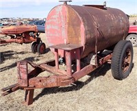 TRAILER W/RUSTED OUT TANK