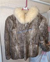 Authentic Fur Waist Length Coat Sergio Valentine