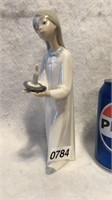 Lladro Woman Candle