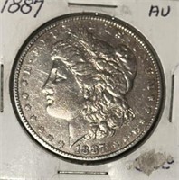 1887 MORGAN SILVER DOLLAR (90% SILVER)