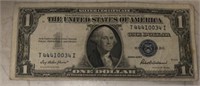 SERIES 1935-F $1.00 SILVER CERTIFICATE