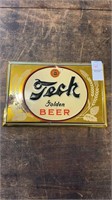Tech Beer Metal Sign 9x6 Inches