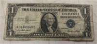 SERIES 1935-E $1.00 SILVER CERTIFICATE