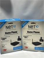 2-Pk Net10 Wireless Home Phone 
See pictures for