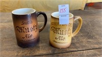 Musty Ale Robert Smith’s Beer Mugs Lot of 2